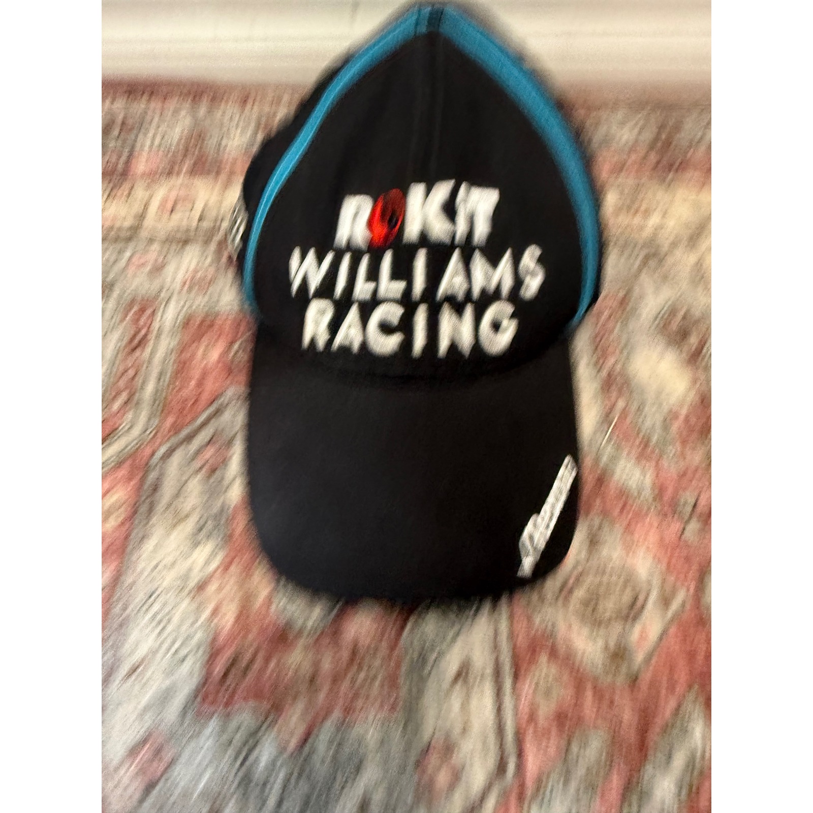 Rokit Williams Racing F1 Team Hat Black Blue Adjustable Orlen Formula 1 Cap